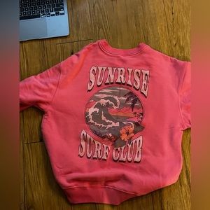 Hot pink crewneck from Hollister in a size small.